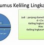 Rumus Mencari Keliling Lingkaran Diketahui Luas